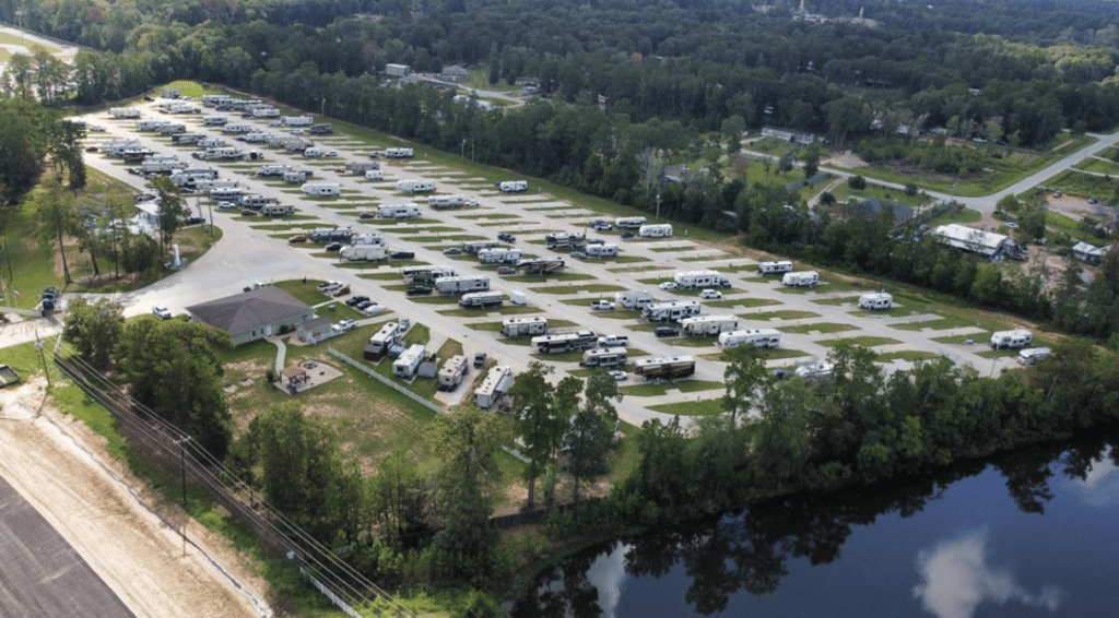 Aerial View of Grand Texas RV Resort